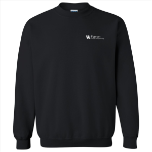 Men/Unisex Gildan Heavy Blend Crew Neck Sweatshirt -- Black