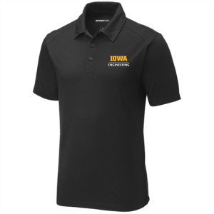 Men/Unisex Sport-Tek PosiCharge Tri-Blend Wicking Polo -- Black Triad Solid