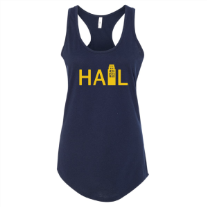 Ladies Next Level Soft Ideal Racerback Tank -- Midnight Navy