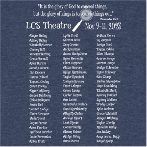 Crime and Curiosity Tee- Navy Mist