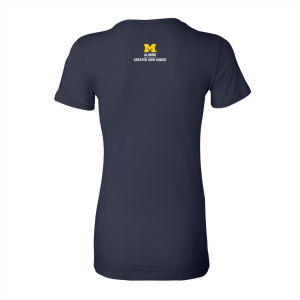 Ladies Bella Canvas Soft Fitted The Favorite Tee -- Navy