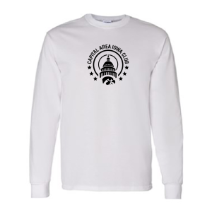Men/Unisex Gildan Heavy Cotton Longsleeve Basic T-Shirt -- White