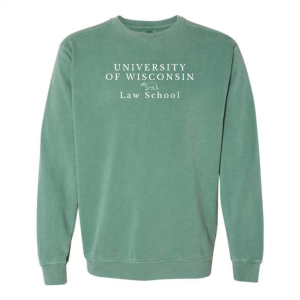 Men/Unisex Comfort Colors Crewneck Sweatshirt -- Light Green