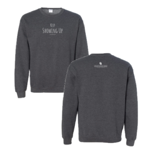 Men/Unisex Gildan Heavy Blend Crew Neck Sweatshirt -- Dark Heather