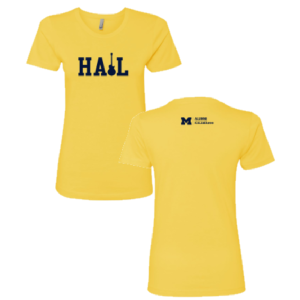 Ladies Next Level Soft Fitted Boyfriend Tee  -- Vibrant Yellow