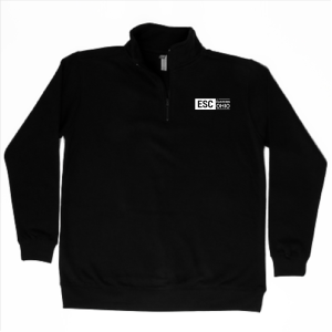 Cotton Heritage Quarter-Zip Fleece -- Black