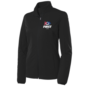 Ladies Port Authority Active Soft Shell Jacket -- Deep Black