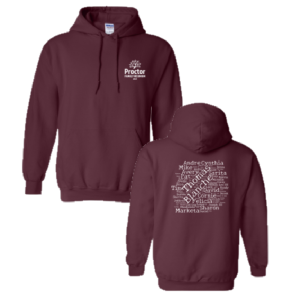 Men/Unisex Gildan Heavy Blend Hooded Sweatshirt -- Maroon