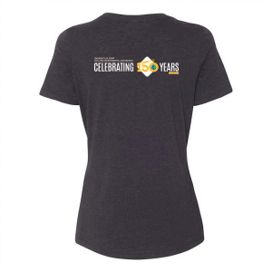 Ladies BELLA CANVAS - Womens Relaxed Fit Heather CVC Tee -- Black Heather