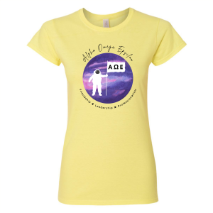 Ladies Gildan Ladies Fashion Fit T-Shirt -- Cornsilk