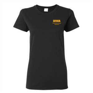 Ladies Gildan Heavy Cotton Missy Fit Tee -- Black