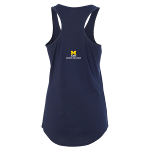 Ladies Next Level Soft Ideal Racerback Tank -- Midnight Navy