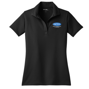 Ladies Sport Tek Ladies Micropique Sport Wick Sport Shirt -- Black