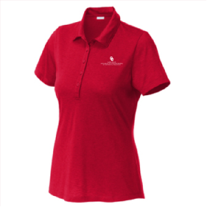 Ladies Sport-Tek Ladies Posicharge Strive Polo -- Deep Red