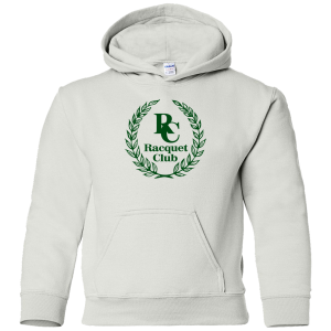 YOUTH Basic Hooded Sweatshirt -- White