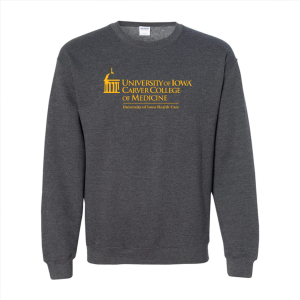 Men/Unisex Gildan Heavy Blend Crew Neck Sweatshirt -- Dark Heather