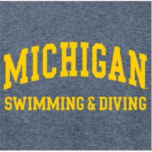 Ladies District Made Soft Perfect Tri Long Sleeve Tunic -- Navy Frost