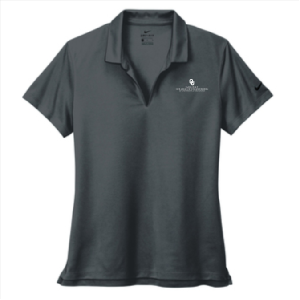Ladies Nike Ladies Dri-Fit Micro Pique 2.0 Polo -- Anthracite