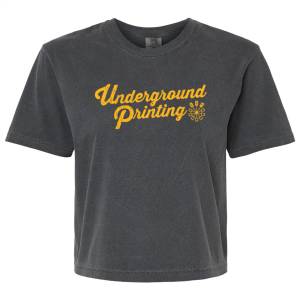 Ladies Comfort Color Lady's Heavyweight Boxy Tee -- Pepper