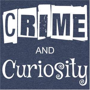 Crime and Curiosity Tee- Navy Mist