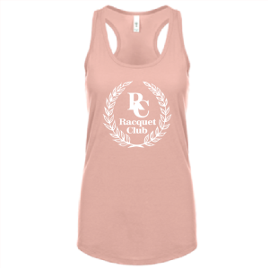 Ladies' Ideal Racerback Tank -- Desert Pink