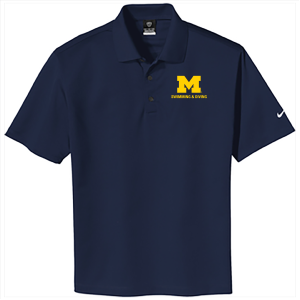 Men/Unisex Nike Golf Tech Basic Dri Fit Polo -- Midnight Navy