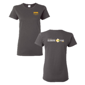 Ladies Gildan Heavy Cotton Missy Fit Tee -- Charcoal