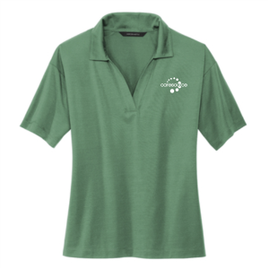 Ladies Mercer+Mettle Women's Stretch Jersey Polo -- Sage