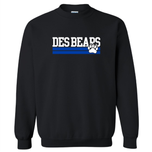 Men/Unisex Gildan Heavy Blend Crew Neck Sweatshirt -- Black