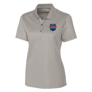 Ladies Clique Ladies Ice Pique Polo -- Silver