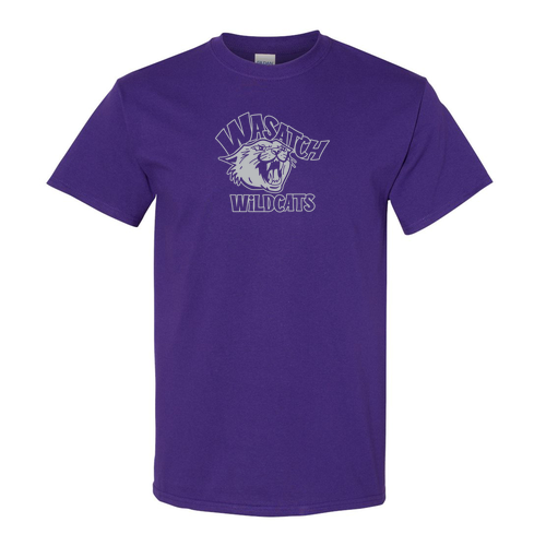 Gildan Heavy Cotton Basic T-Shirt -- Purple