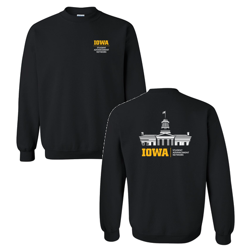 Gildan Heavy Blend Crew Neck Sweatshirt -- Black