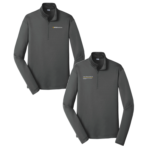 Sport-Tek PosiCharge Competitor Quarter Zip Pullover -- Iron Grey