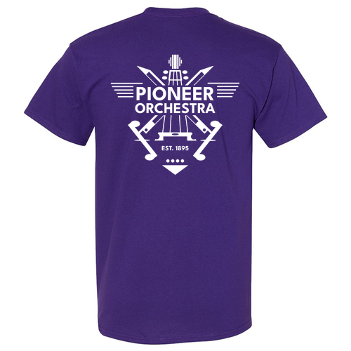 Gildan Heavy Cotton Basic T-Shirt -- Purple