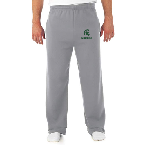 Jerzees Open Bottom Sweatpants w. Pockets -- Oxford