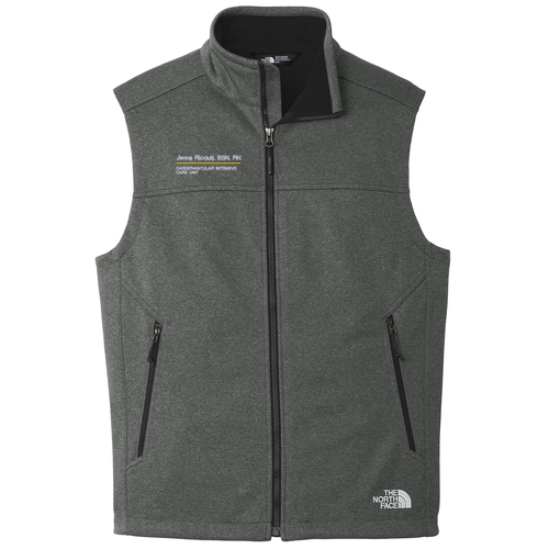 The North Face Ridgeline Soft Shell Vest -- Dark Grey Heather