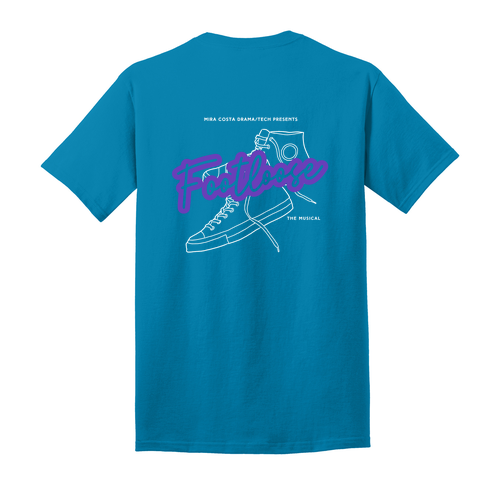 Port and Company 5.4 oz Cotton T-Shirt -- Neon Blue*