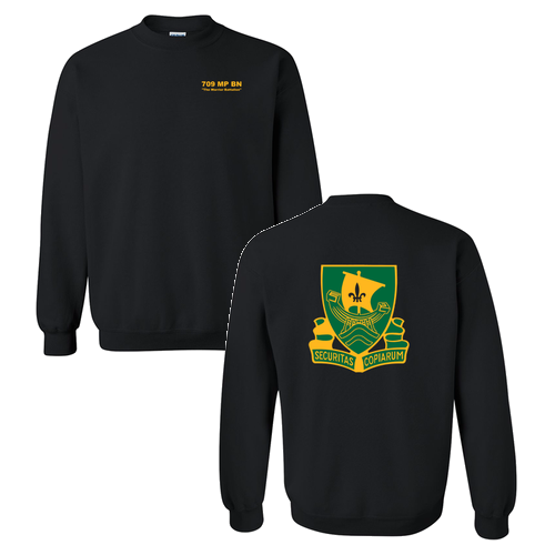 Gildan Heavy Blend Crew Neck Sweatshirt -- Black