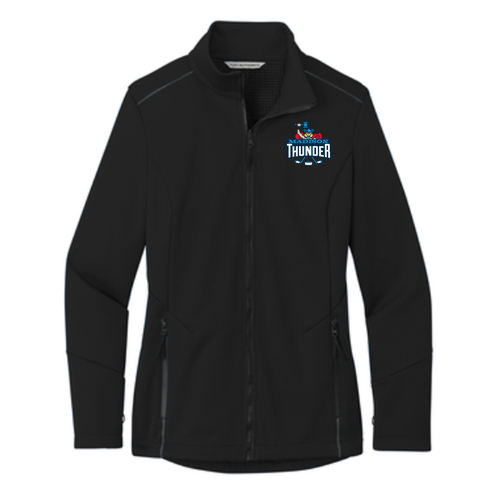 Port Authority Ladies Collective Tech Soft Shell Jacket -- Deep Black