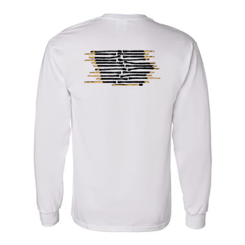 Gildan Heavy Cotton Longsleeve Basic T-Shirt -- White