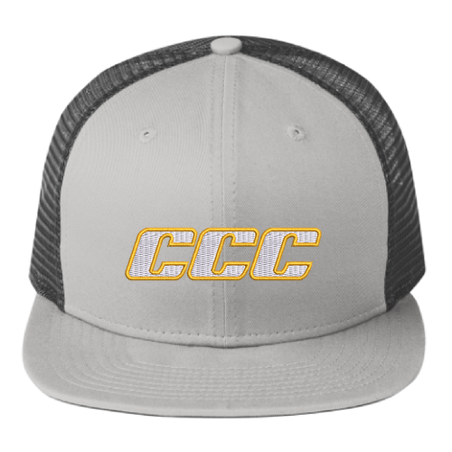 New Era Original Fit Snapback Trucker Hat -- Grey / Graphite