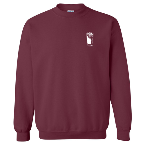 Gildan Heavy Blend Crew Neck Sweatshirt -- Maroon