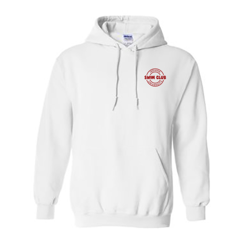 Gildan Heavy Blend Hooded Sweatshirt -- White