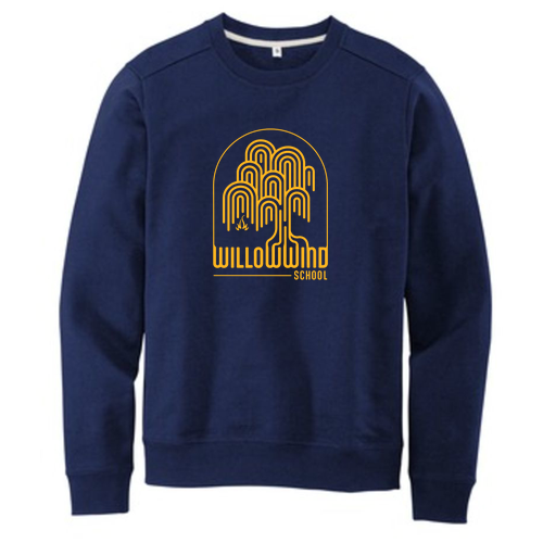 District Re-Fleece Crew -- True Navy