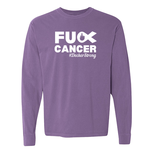 Comfort Colors Ringspun Long Sleeve Tee -- Violet