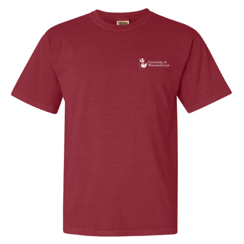 Comfort Colors Ringspun Garment Dyed T Shirt -- Crimson