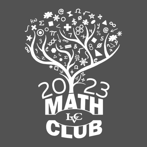 LVC Math Club Cotton T-Shirt T-Shirt -- Charcoal