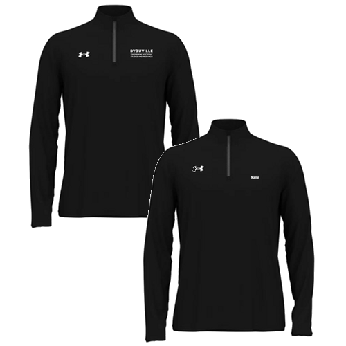 Under Armour Men's Team Tech Quarter-Zip -- Black / White_001