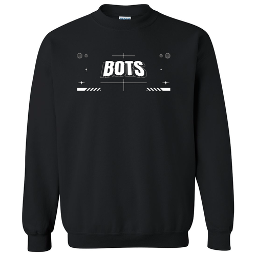 Gildan Heavy Blend Crew Neck Sweatshirt -- Black