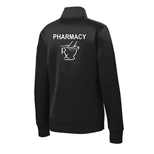 Ladies Sport Tek Sport Wick Fleece Full Zip Jacket -- Black